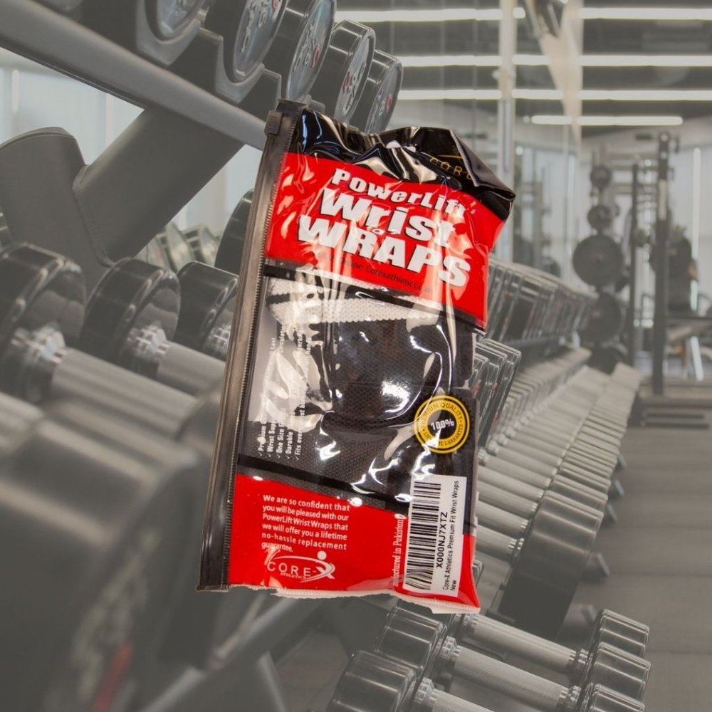 Core-X Weightlifting Wrist Wraps